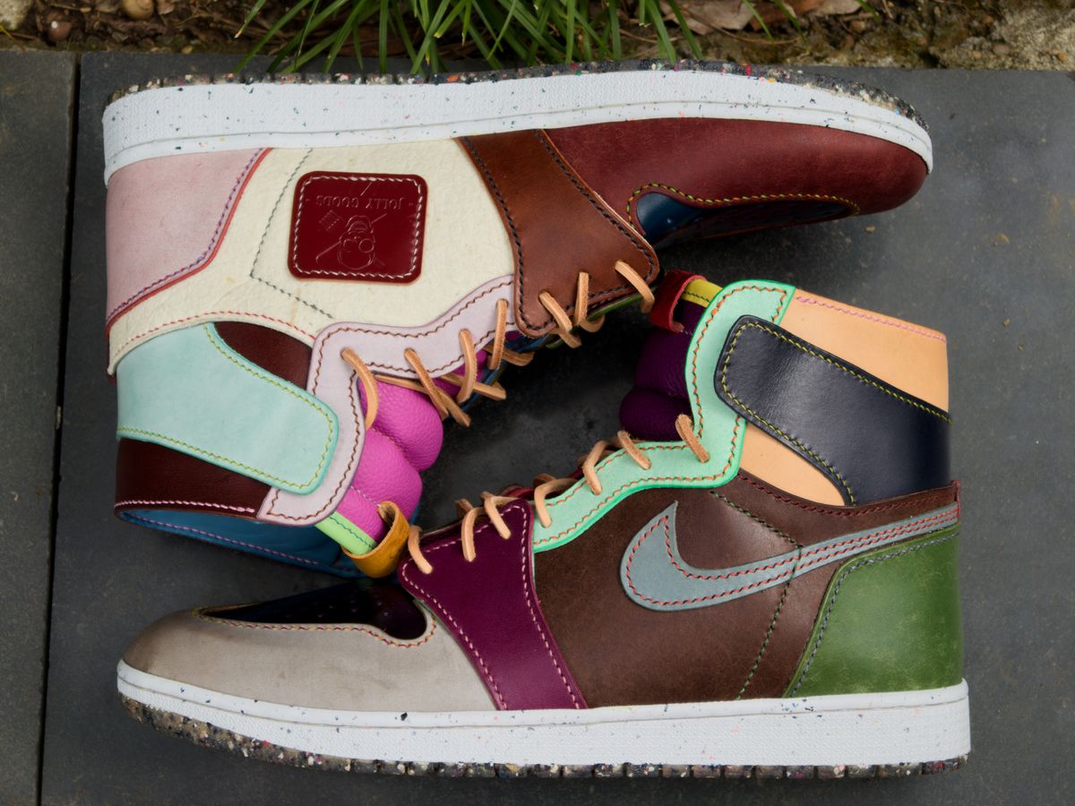 Photo by JollyGoods on October 1, 2025 of the Self-Made Sneaker in Mixed/Too Many To Mention And Some I Don't  Know.