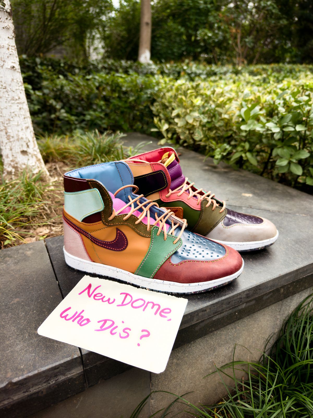 Photo by JollyGoods on October 1, 2025 of the Self-Made Sneaker in Mixed/Too Many To Mention And Some I Don't  Know.