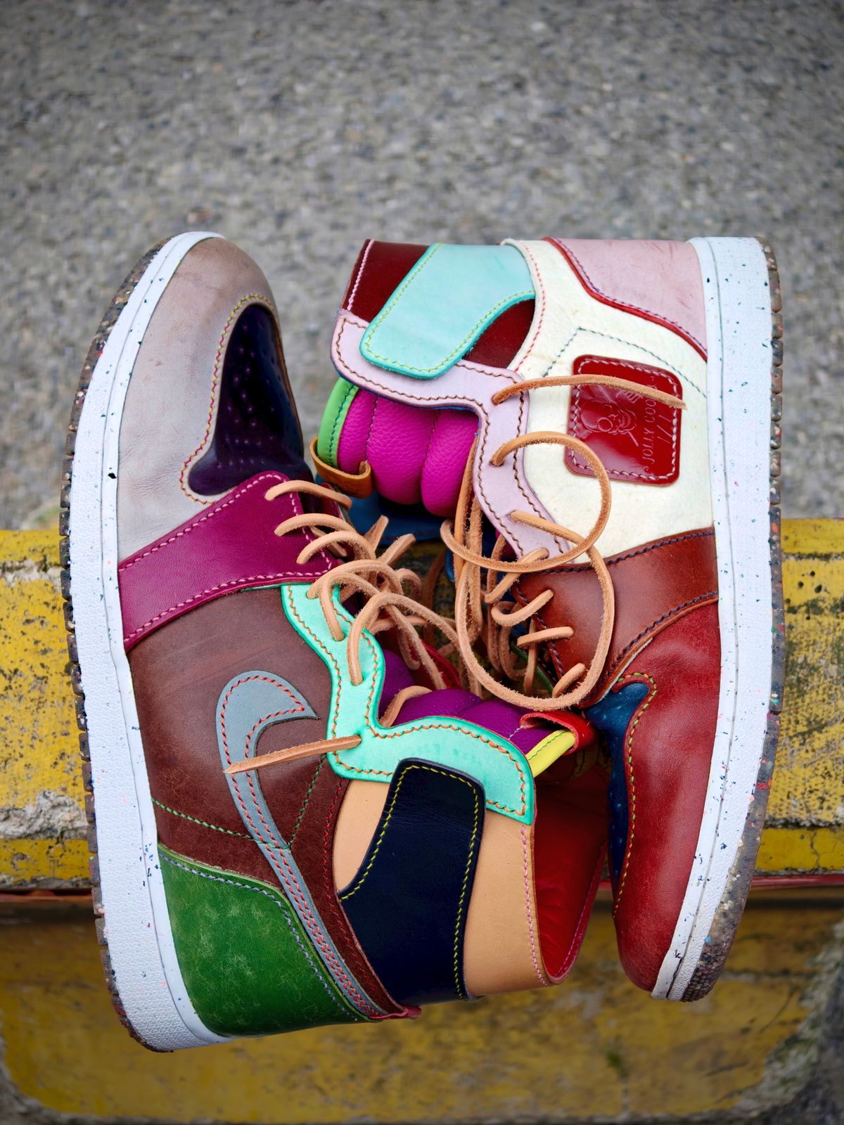 Photo by JollyGoods on November 3, 2025 of the Self-Made Sneaker in Mixed/Too Many To Mention And Some I Don't  Know.