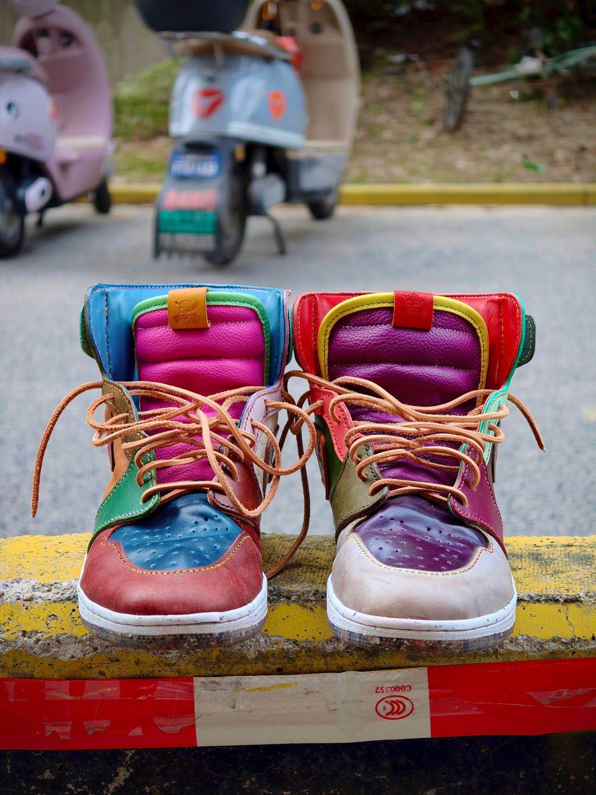 Photo by JollyGoods on November 3, 2025 of the Self-Made Sneaker in Mixed/Too Many To Mention And Some I Don't  Know.