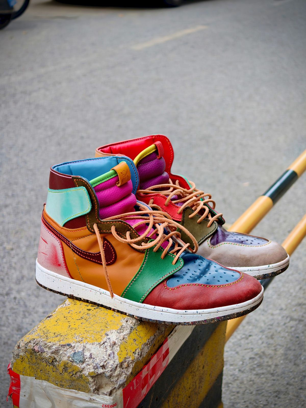 Photo by JollyGoods on November 3, 2025 of the Self-Made Sneaker in Mixed/Too Many To Mention And Some I Don't  Know.