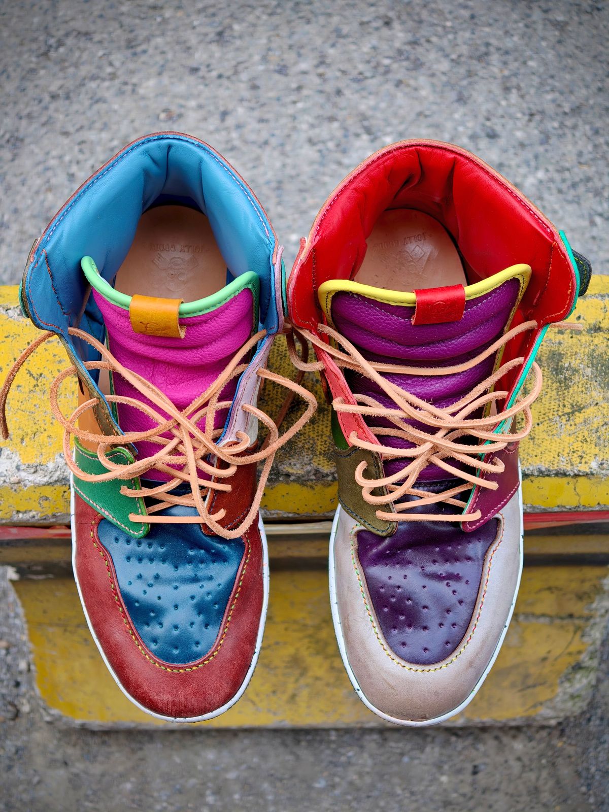 Photo by JollyGoods on November 3, 2025 of the Self-Made Sneaker in Mixed/Too Many To Mention And Some I Don't  Know.