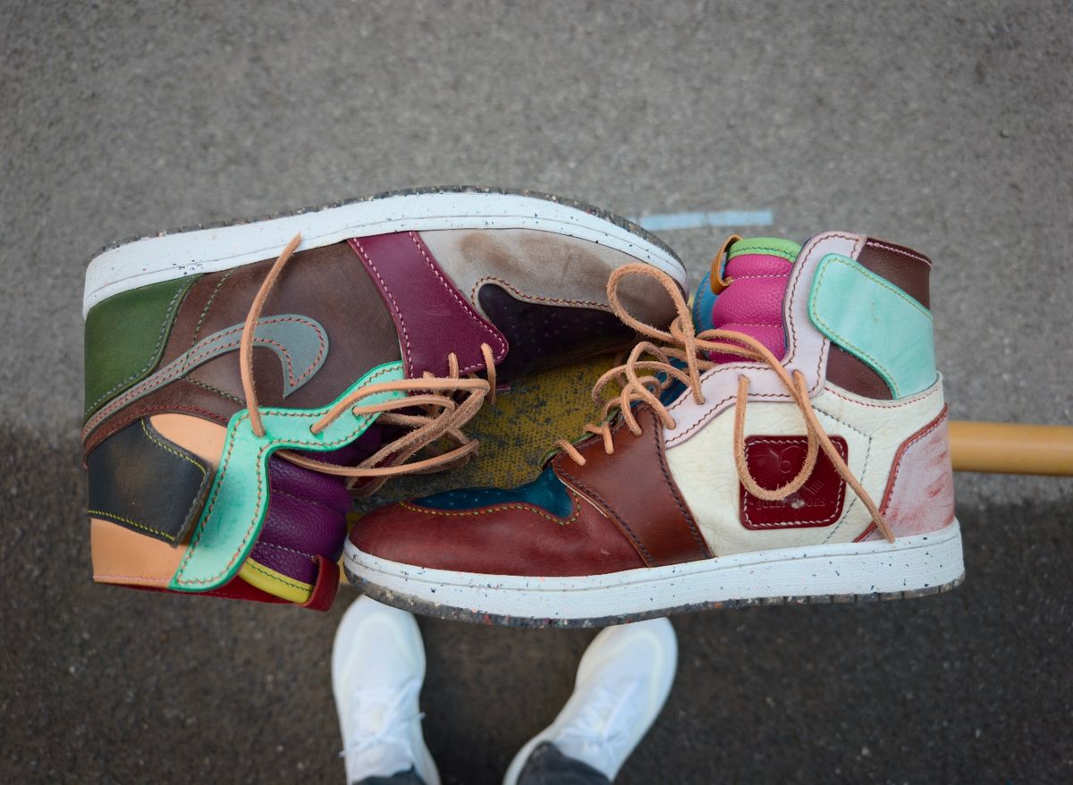 Photo by JollyGoods on December 5, 2025 of the Self-Made Sneaker in Mixed/Too Many To Mention And Some I Don't  Know.