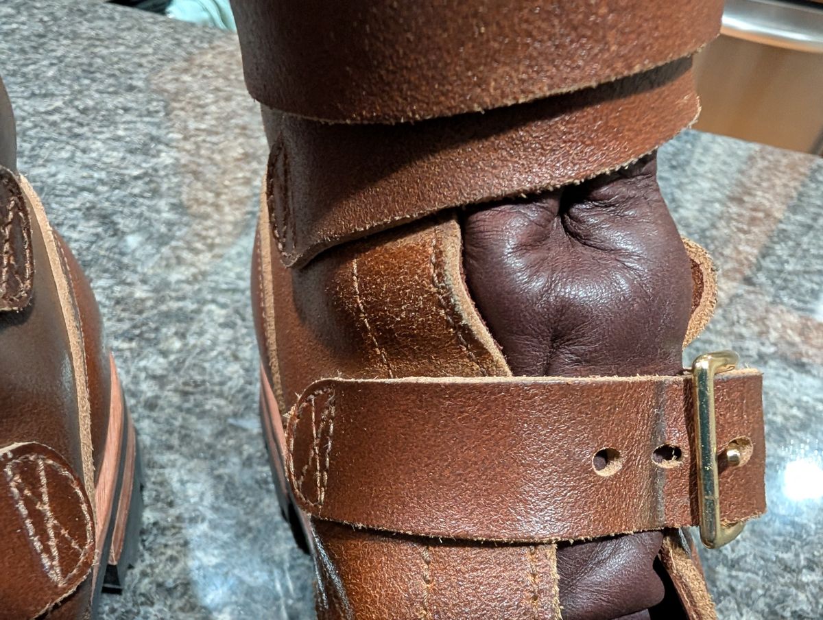 Photo by alkemest on October 1, 2025 of the Nicks TankerPro in Ember Waxed Flesh.