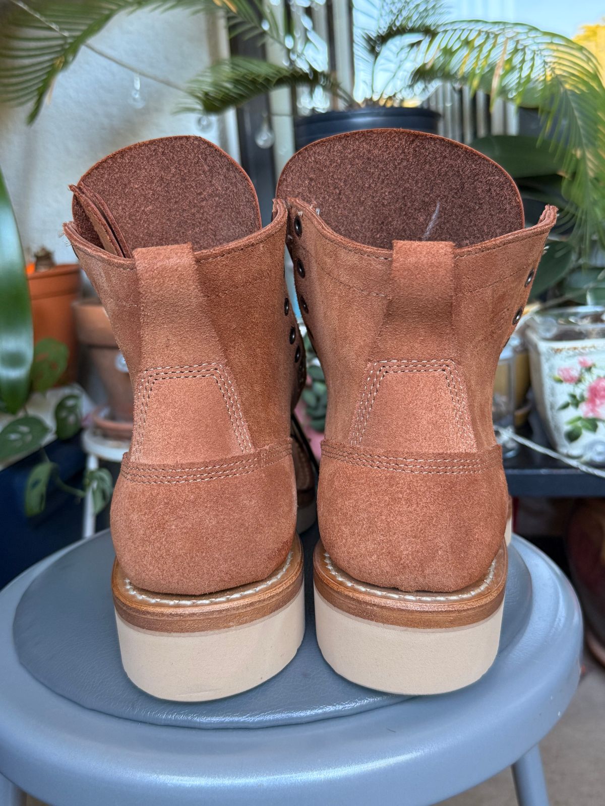 Photo by King_Stoic on December 31, 2025 of the White's C350-CS in Seidel Red Dog Oil Tan Roughout.