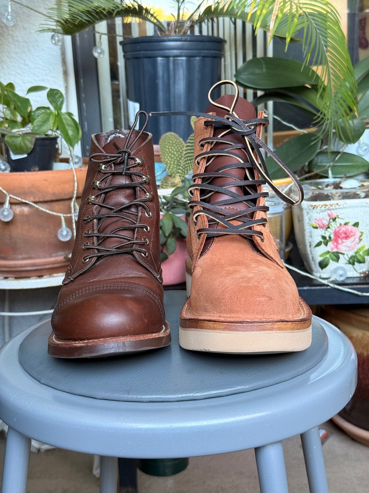 Photo by King_Stoic on December 31, 2025 of the White's C350-CS in Seidel Red Dog Oil Tan Roughout.