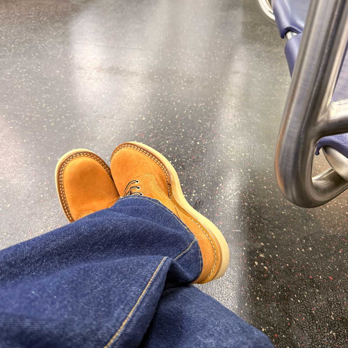 Photo by King_Stoic on January 5, 2026 of the White's C350-CS in Seidel Red Dog Oil Tan Roughout.