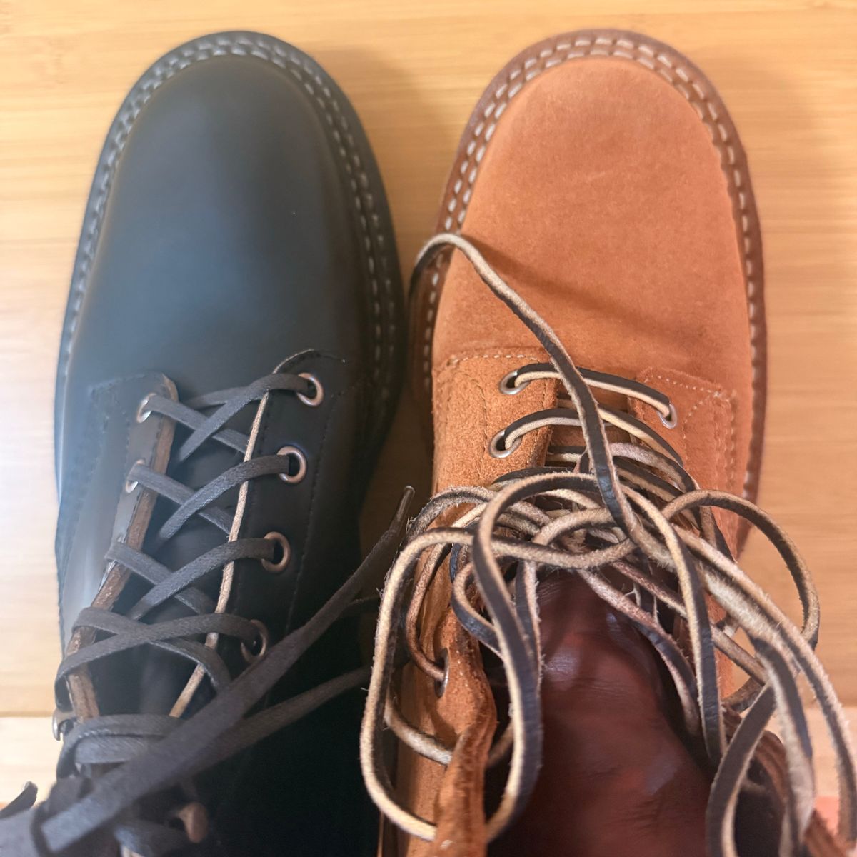 Photo by King_Stoic on January 19, 2026 of the White's C350-CS in Seidel Red Dog Oil Tan Roughout.