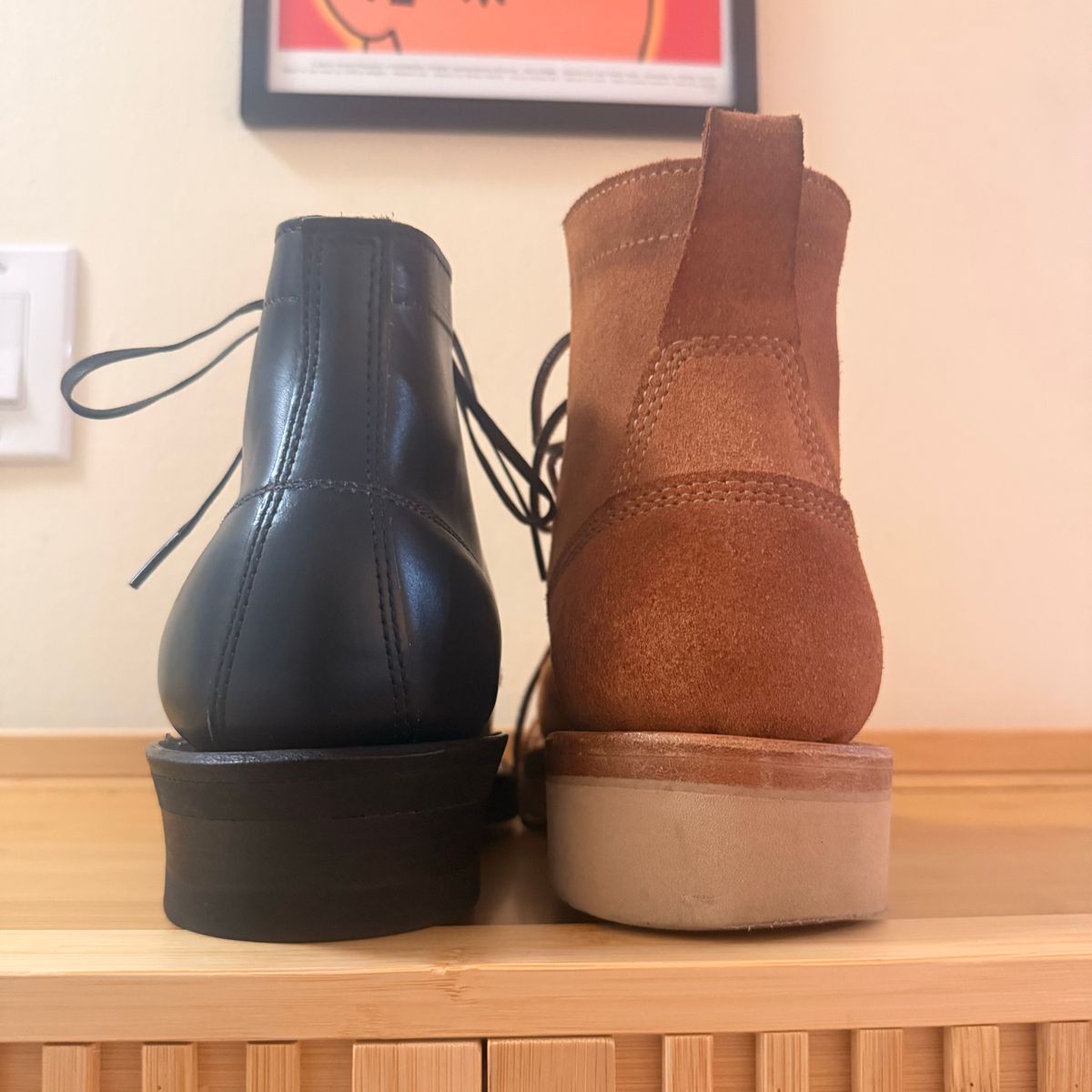 Photo by King_Stoic on January 19, 2026 of the White's C350-CS in Seidel Red Dog Oil Tan Roughout.