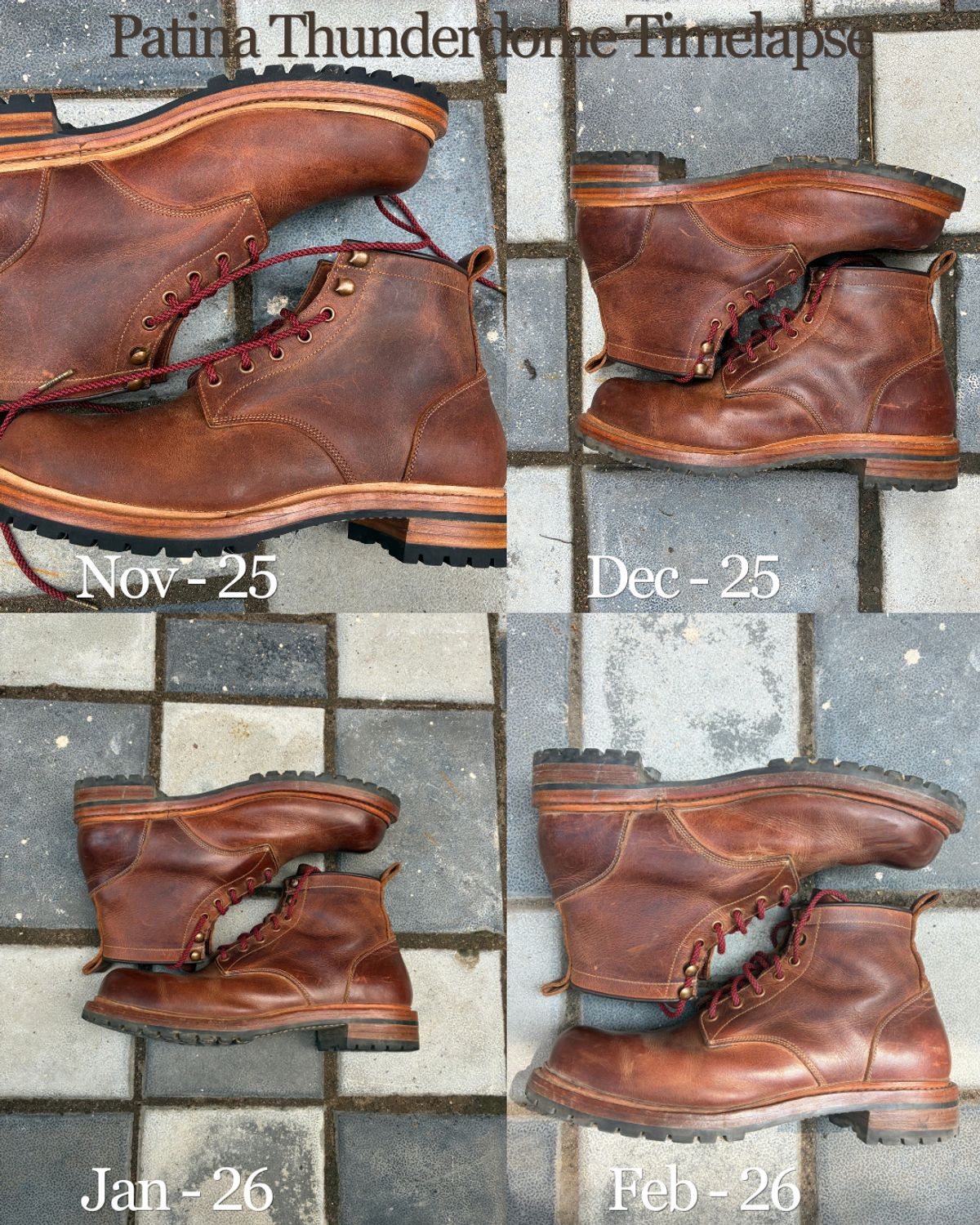 Photo by ArunP on February 1, 2026 of the Craft & Glory Task Boots in Full Grain Waxed Water Buffalo.