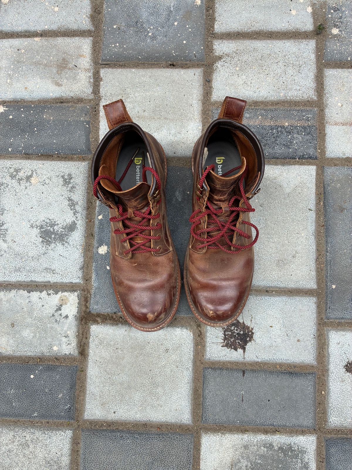 Photo by ArunP on February 11, 2026 of the Craft & Glory Task Boots in Full Grain Waxed Water Buffalo.