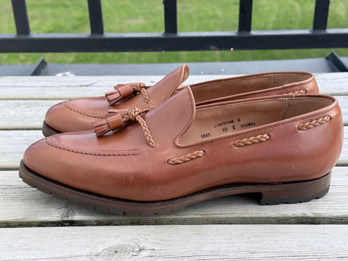 Photo by TimWalkabout on October 1, 2025 of the Crockett & Jones Langham II in Calf.
