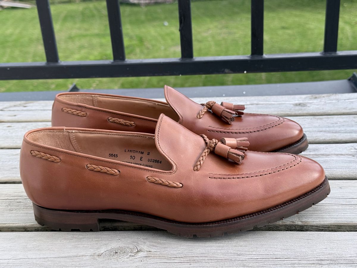 Photo by TimWalkabout on October 1, 2025 of the Crockett & Jones Langham II in Calf.