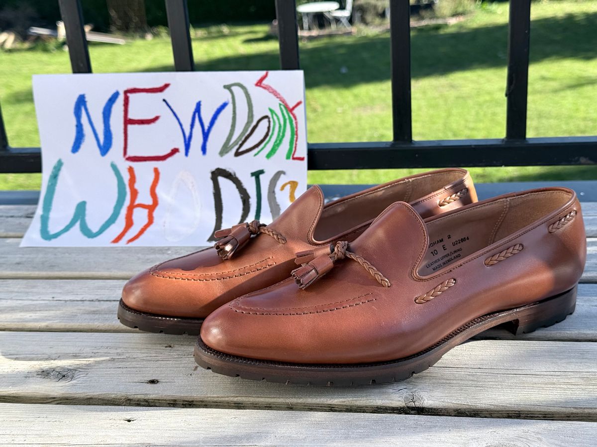 Photo by TimWalkabout on October 1, 2025 of the Crockett & Jones Langham II in Calf.