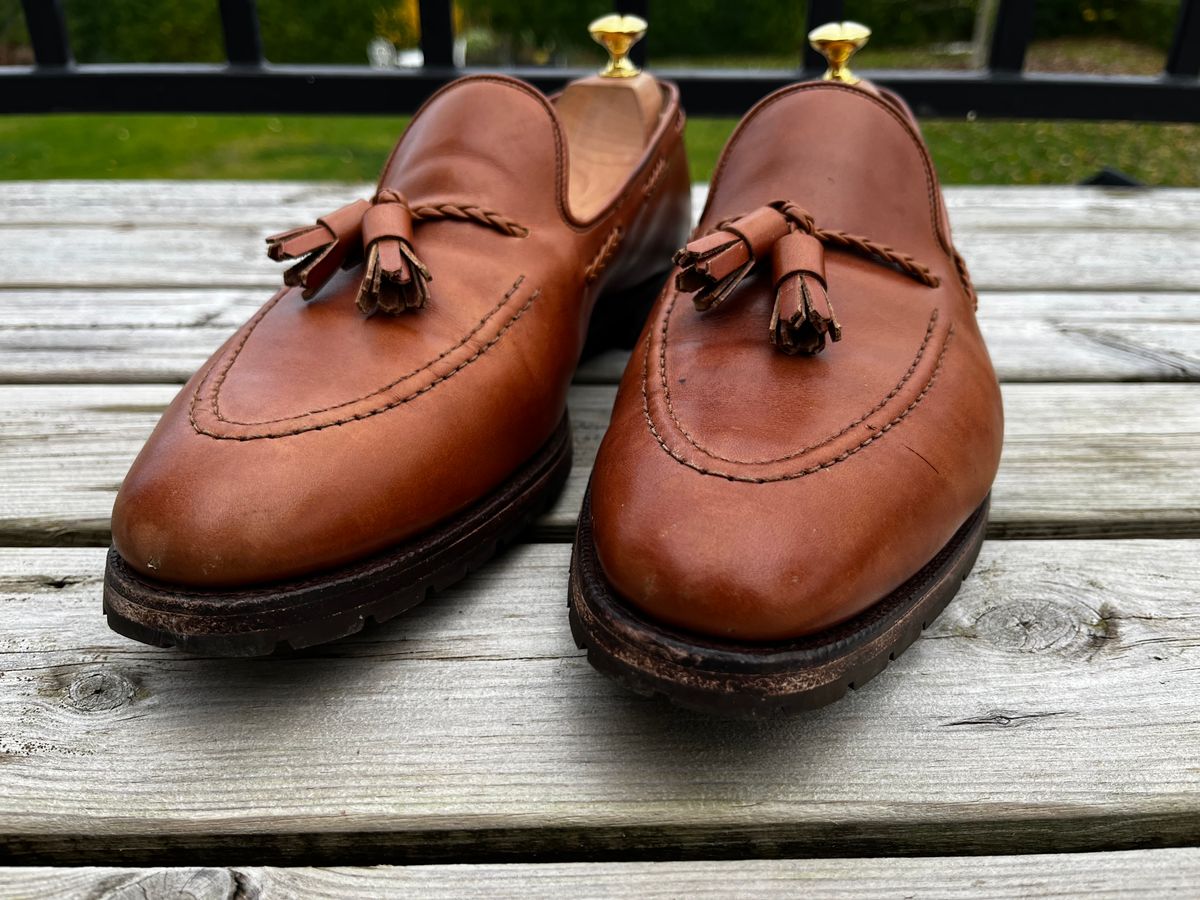 Photo by TimWalkabout on November 4, 2025 of the Crockett & Jones Langham II in Calf.