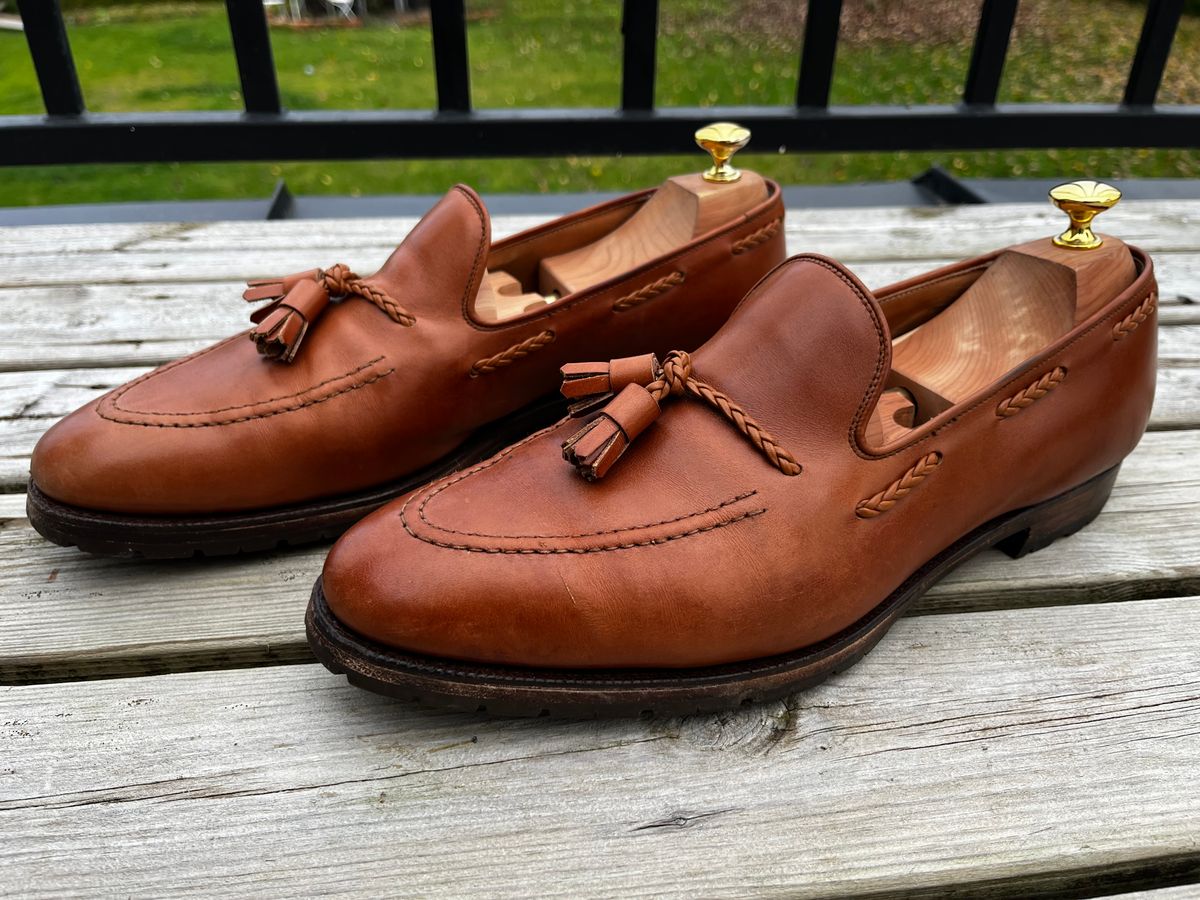 Photo by TimWalkabout on November 4, 2025 of the Crockett & Jones Langham II in Calf.