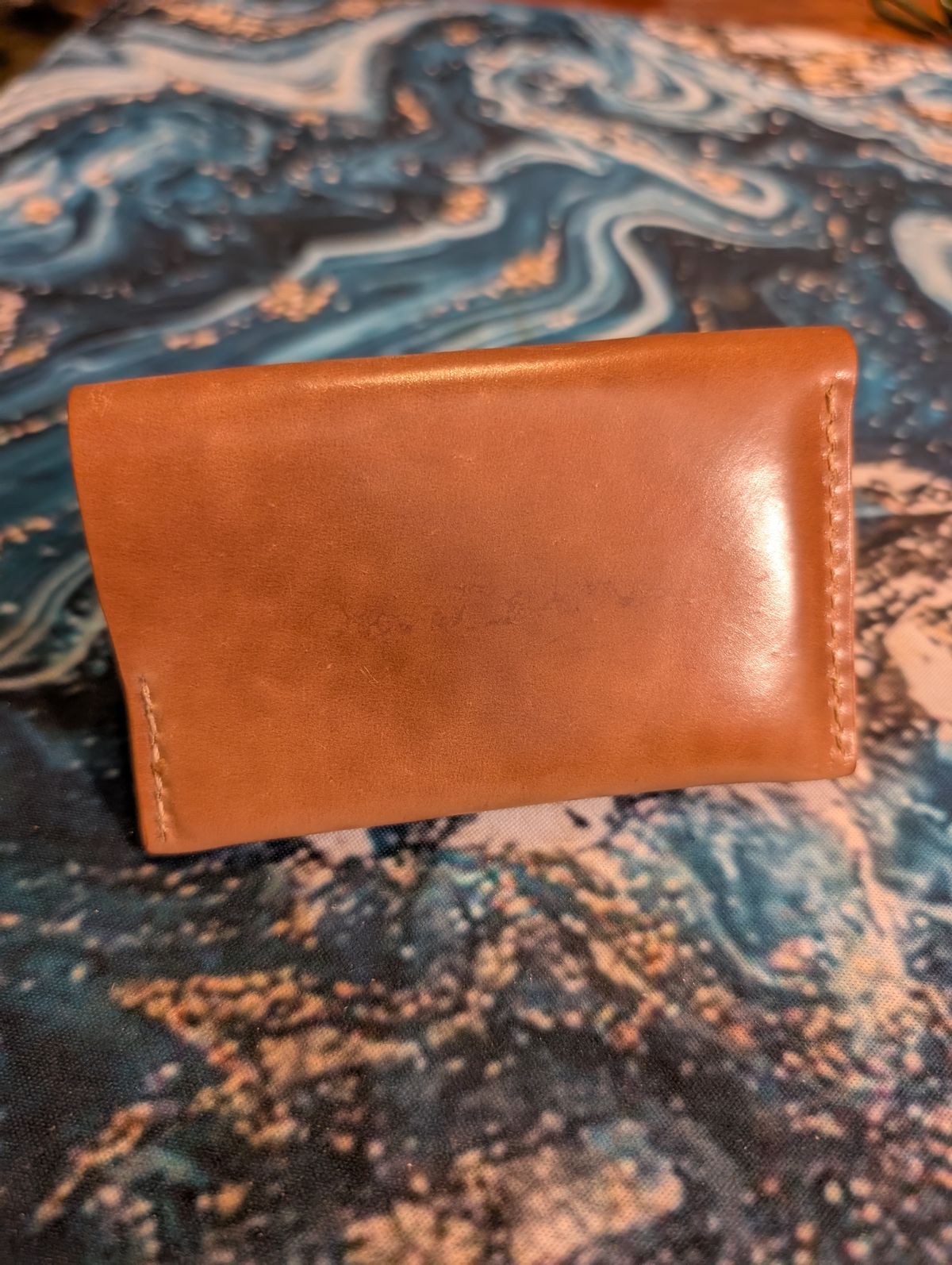 Photo by onepulp on September 23, 2025 of the Ashland Leather Machine Gun Jack in Horween Natural Shell Cordovan.