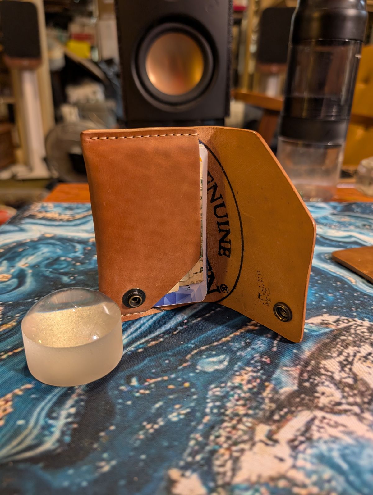 Photo by onepulp on September 23, 2025 of the Ashland Leather Machine Gun Jack in Horween Natural Shell Cordovan.