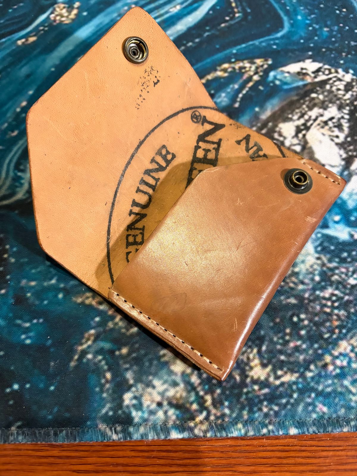 Photo by onepulp on November 4, 2025 of the Ashland Leather Machine Gun Jack in Horween Natural Shell Cordovan.