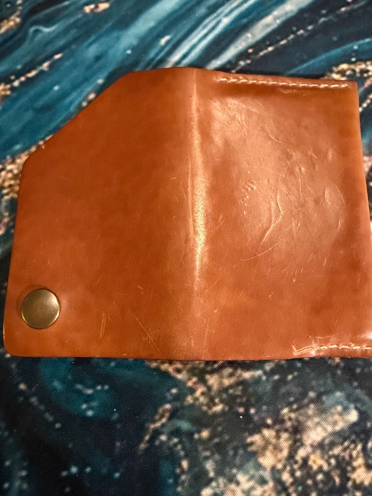 Photo by onepulp on November 4, 2025 of the Ashland Leather Machine Gun Jack in Horween Natural Shell Cordovan.