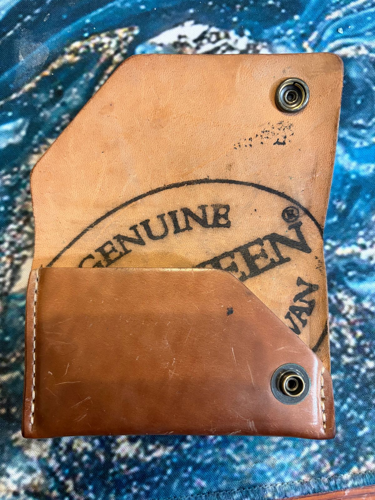 Photo by onepulp on March 5, 2026 of the Ashland Leather Machine Gun Jack in Horween Natural Shell Cordovan.