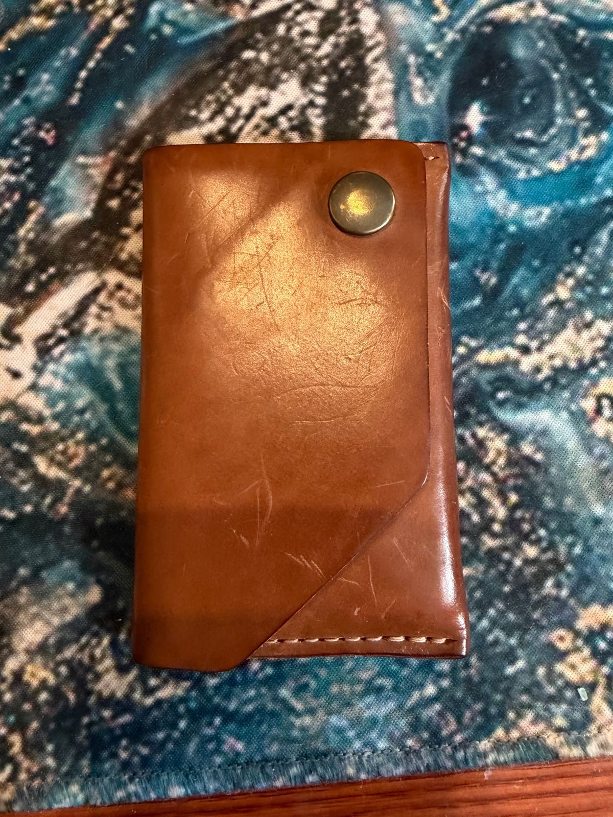 Photo by onepulp on March 5, 2026 of the Ashland Leather Machine Gun Jack in Horween Natural Shell Cordovan.