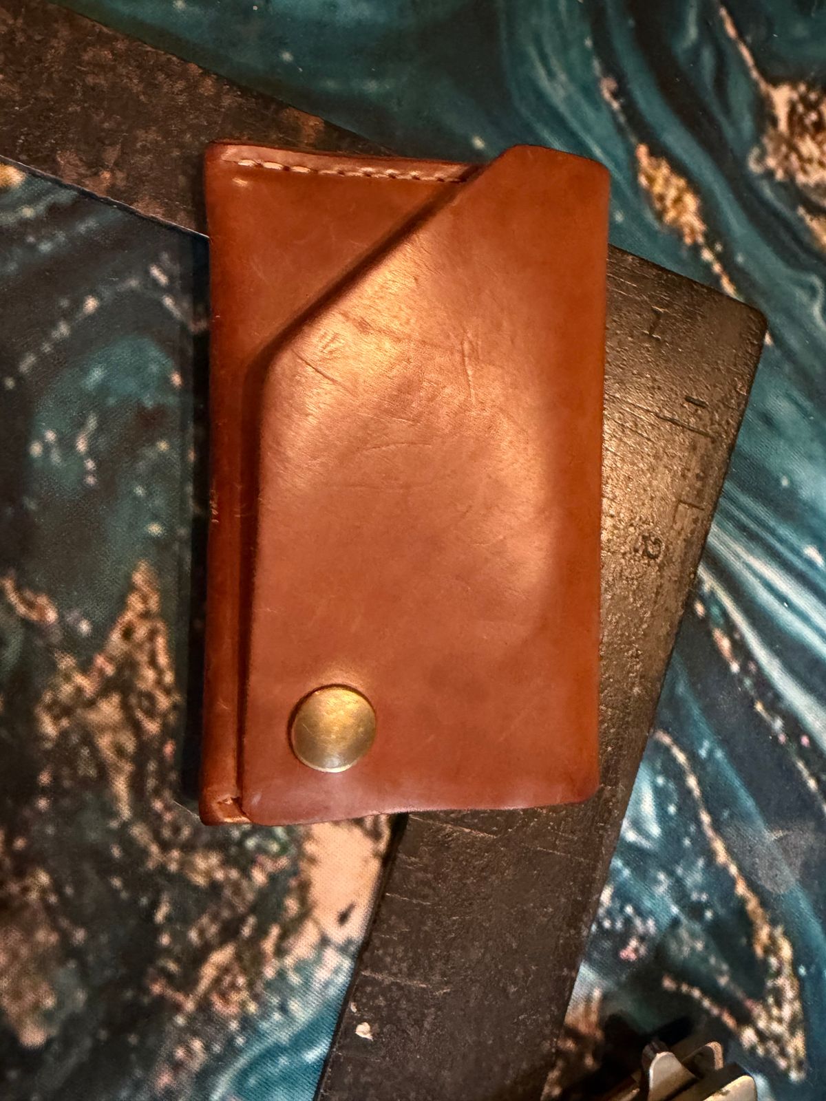 Photo by onepulp on April 7, 2026 of the Ashland Leather Machine Gun Jack in Horween Natural Shell Cordovan.