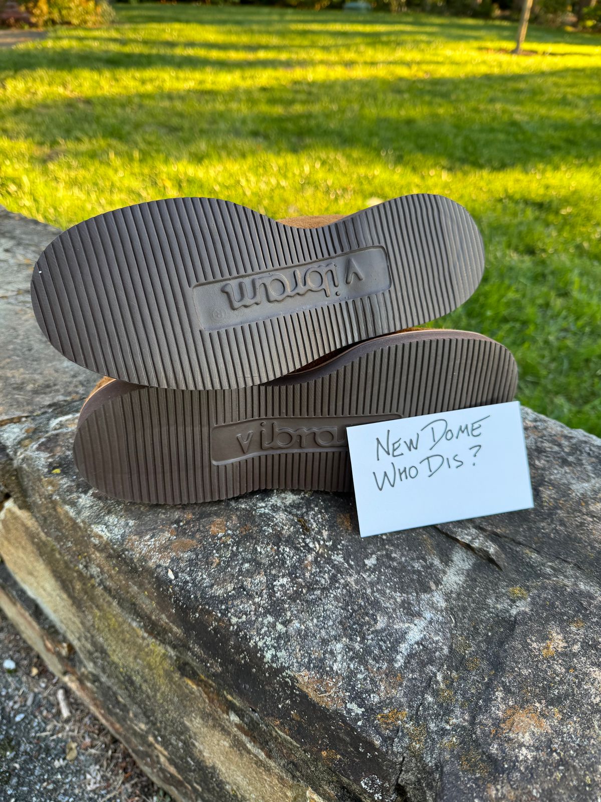 Photo by grantini on October 1, 2025 of the Russell Moccasin Co. Zephyr Balderas in SB Foot Roughout Pecos Chamois.