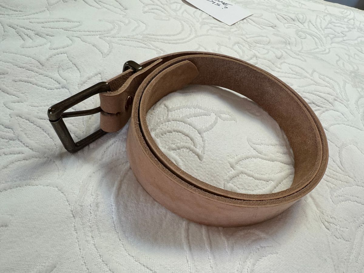 Photo by grantini on October 2, 2025 of the Mister Oldspeed Horsestrip Belt in Horse strip.