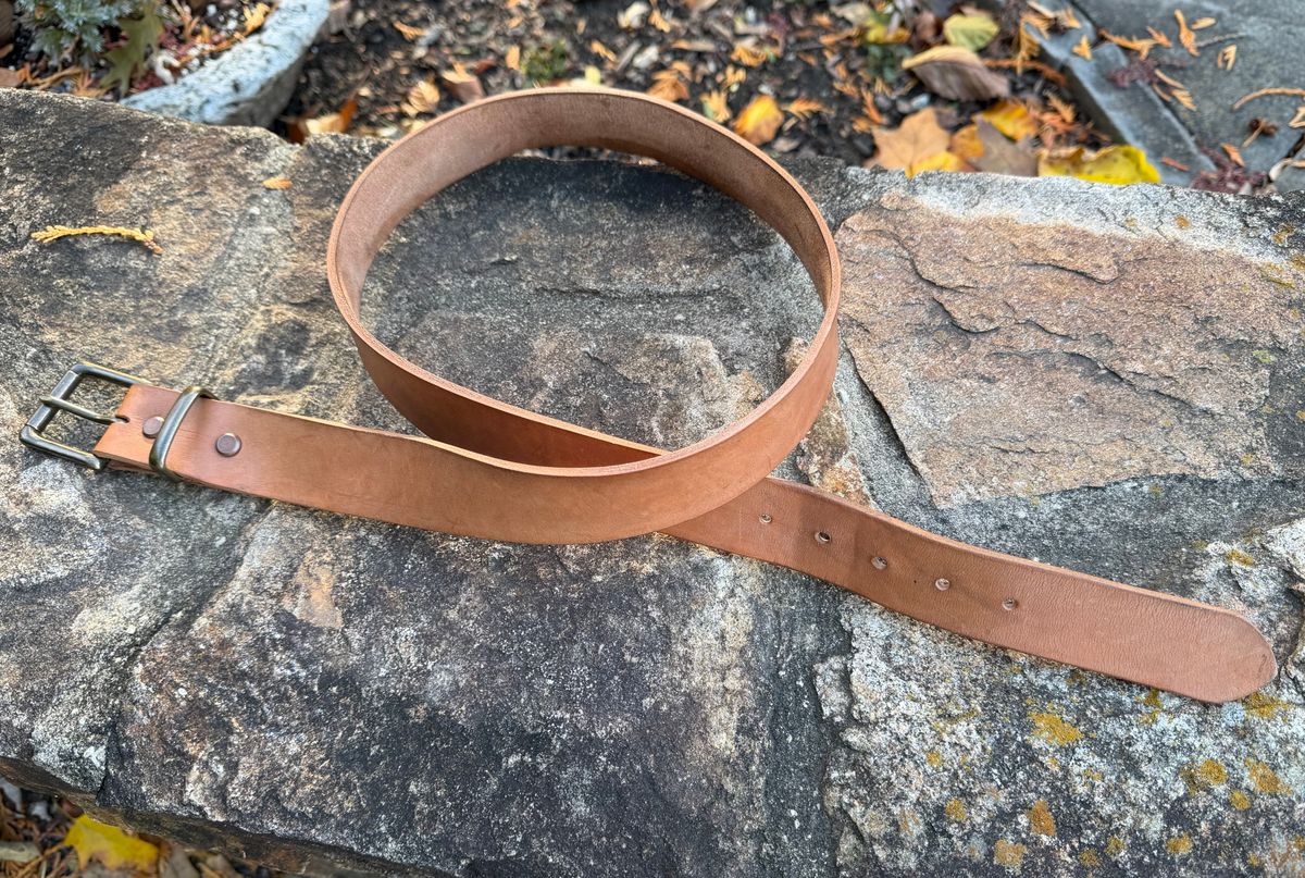 Photo by grantini on November 1, 2025 of the Mister Oldspeed Horsestrip Belt in Horse strip.