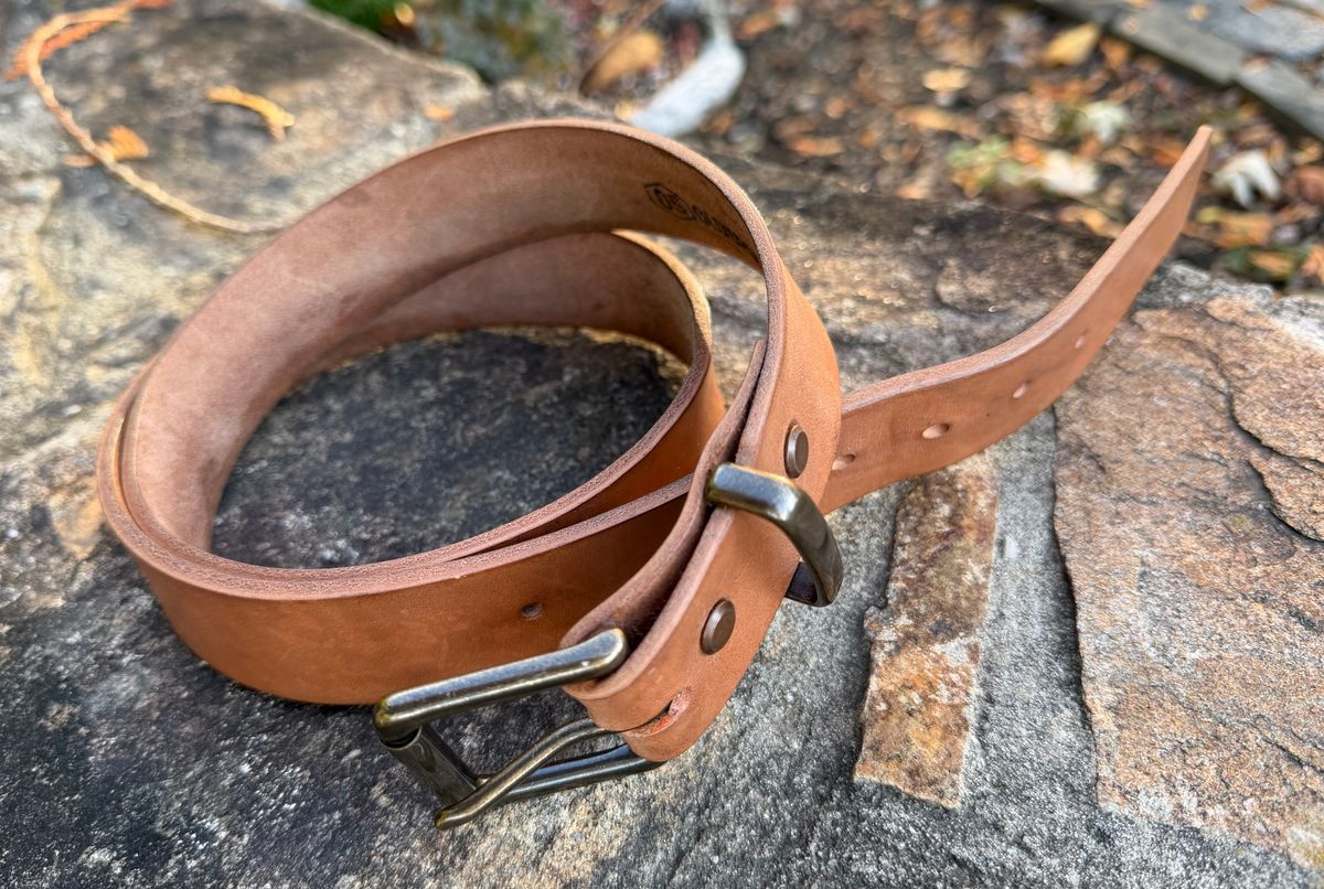 Photo by grantini on November 1, 2025 of the Mister Oldspeed Horsestrip Belt in Horse strip.