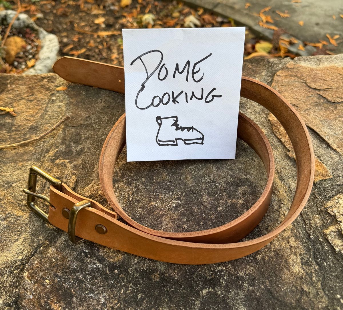 Photo by grantini on November 1, 2025 of the Mister Oldspeed Horsestrip Belt in Horse strip.