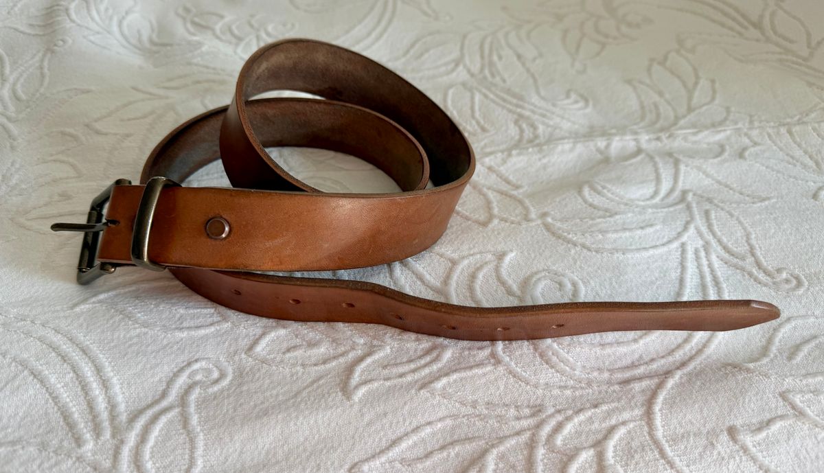 Photo by grantini on January 1, 2026 of the Mister Oldspeed Horsestrip Belt in Horse strip.