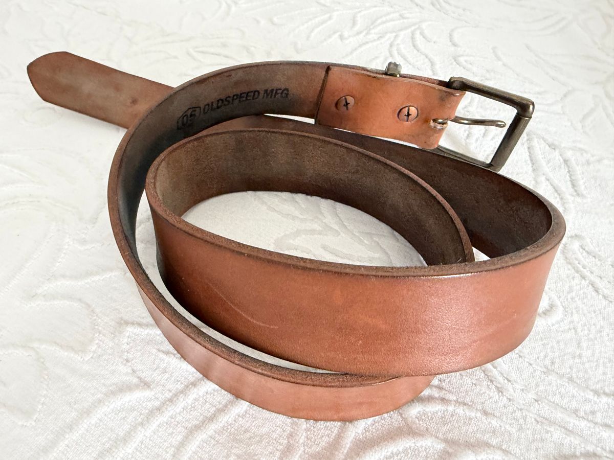 Photo by grantini on February 1, 2026 of the Mister Oldspeed Horsestrip Belt in Horse strip.