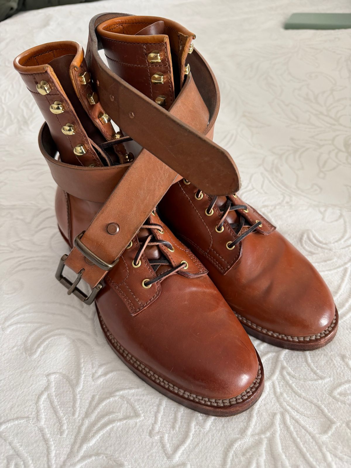 Photo by grantini on February 1, 2026 of the Mister Oldspeed Horsestrip Belt in Horse strip.