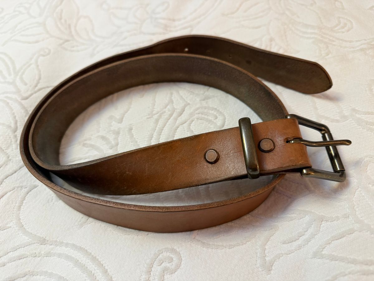 Photo by grantini on March 4, 2026 of the Mister Oldspeed Horsestrip Belt in Horse strip.