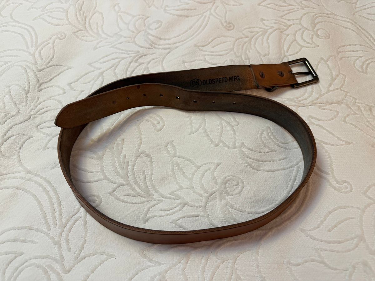 Photo by grantini on March 4, 2026 of the Mister Oldspeed Horsestrip Belt in Horse strip.