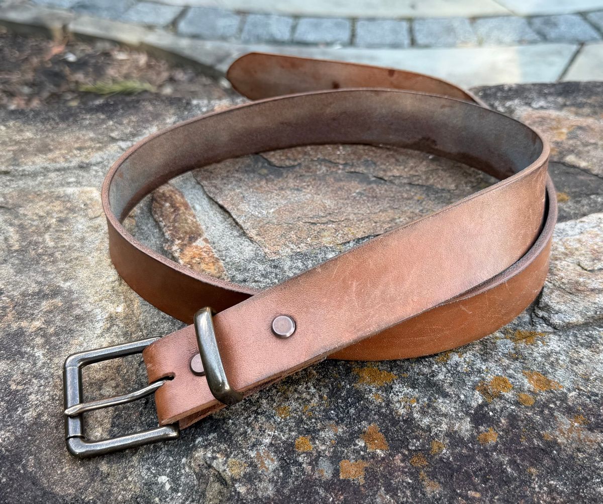 Photo by grantini on April 1, 2026 of the Mister Oldspeed Horsestrip Belt in Horse strip.