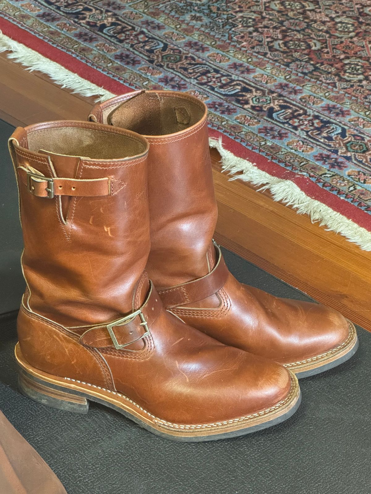 Photo by grantini on July 11, 2025 of the Wesco Boss 7500 in English Tan Domane.