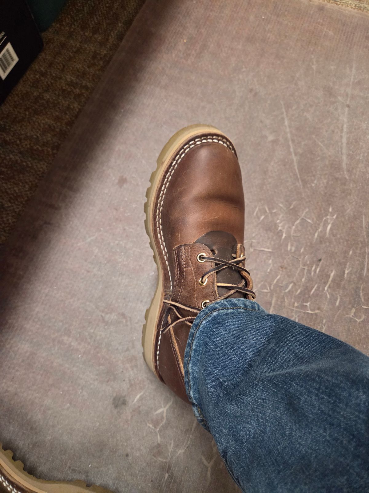 Photo by Prestige on May 12, 2026 of the Nicks Ridgeline Hiking Boot in predator natural.
