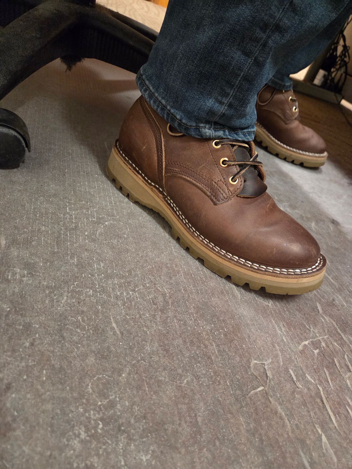 Photo by Prestige on May 12, 2026 of the Nicks Ridgeline Hiking Boot in predator natural.