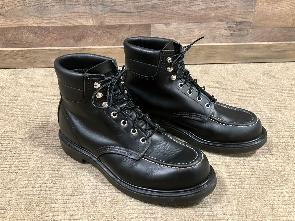 Photo by zaksiyc on June 19, 2025 of the Red Wing 8133 in S.B. Foot Black Chrome.
