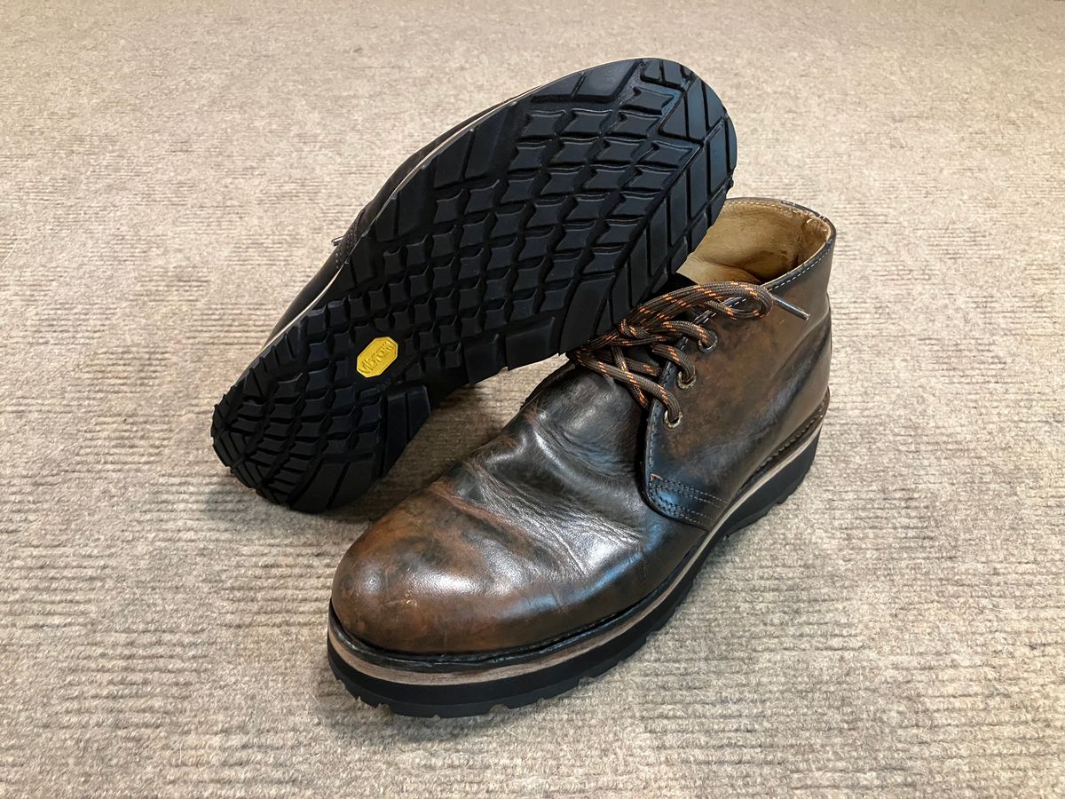 Photo by zaksiyc on June 27, 2026 of the Red Wing Work Chukka in S.B. Foot Unknown Leather.