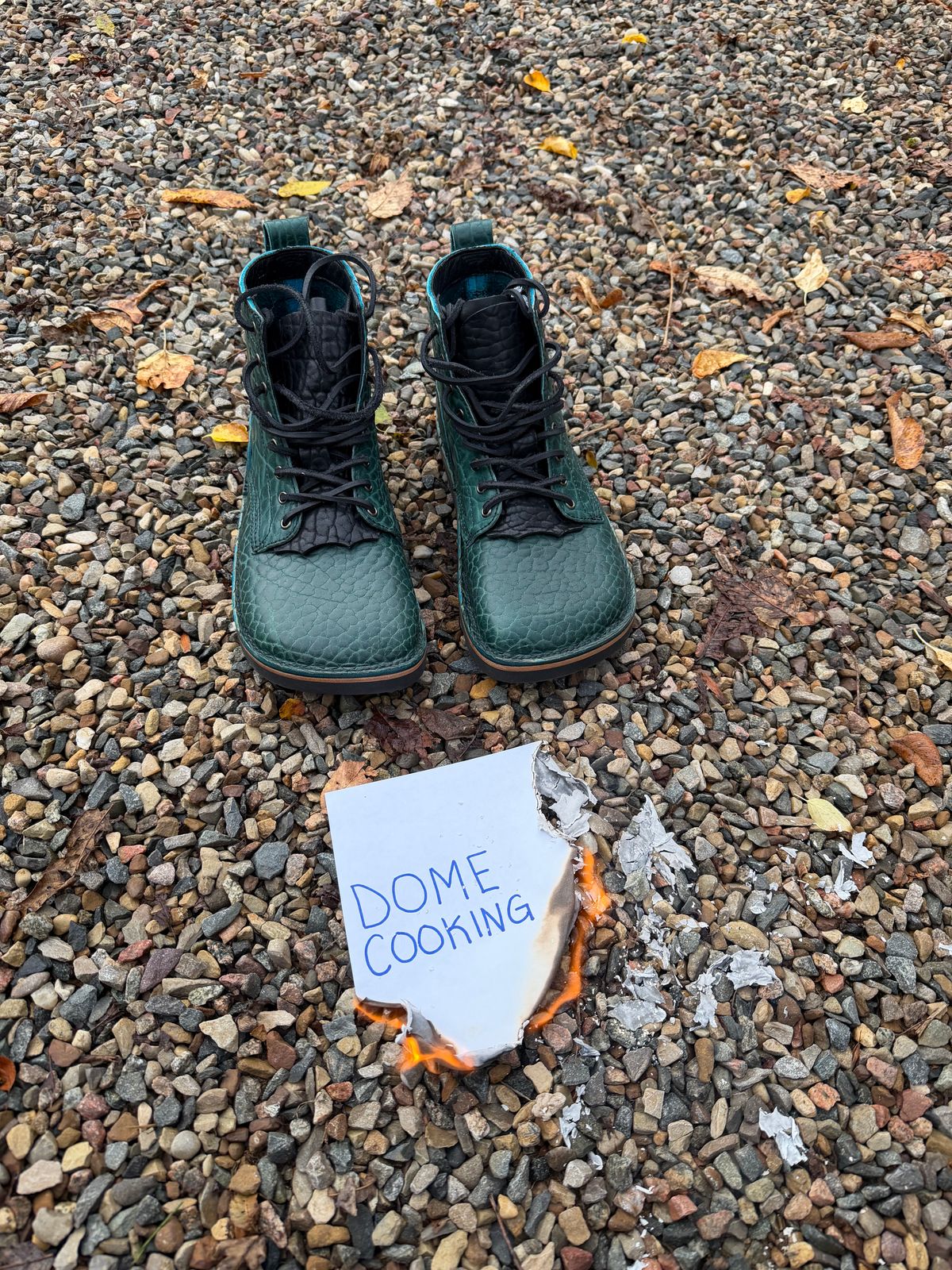 Photo by Forgedleather on November 1, 2025 of the Texarado Bailey in Canyon Teal Bison.