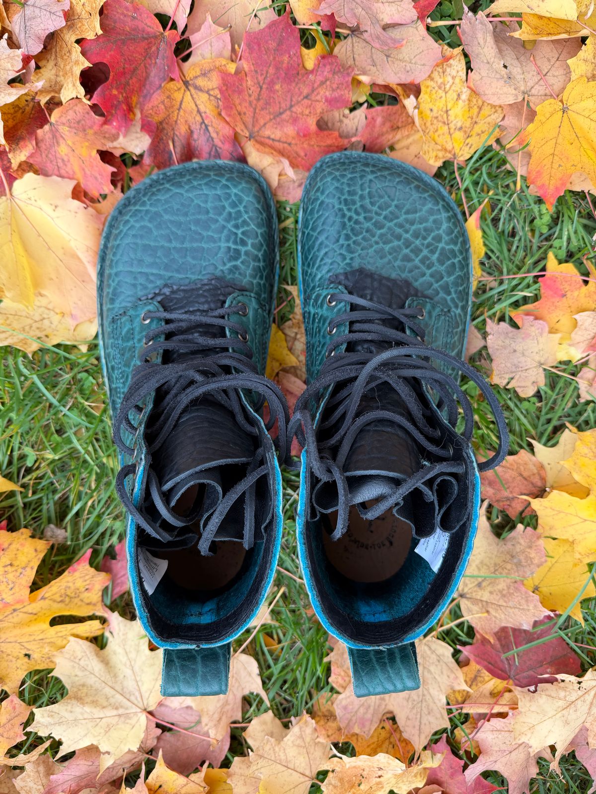 Photo by Forgedleather on November 1, 2025 of the Texarado Bailey in Canyon Teal Bison.