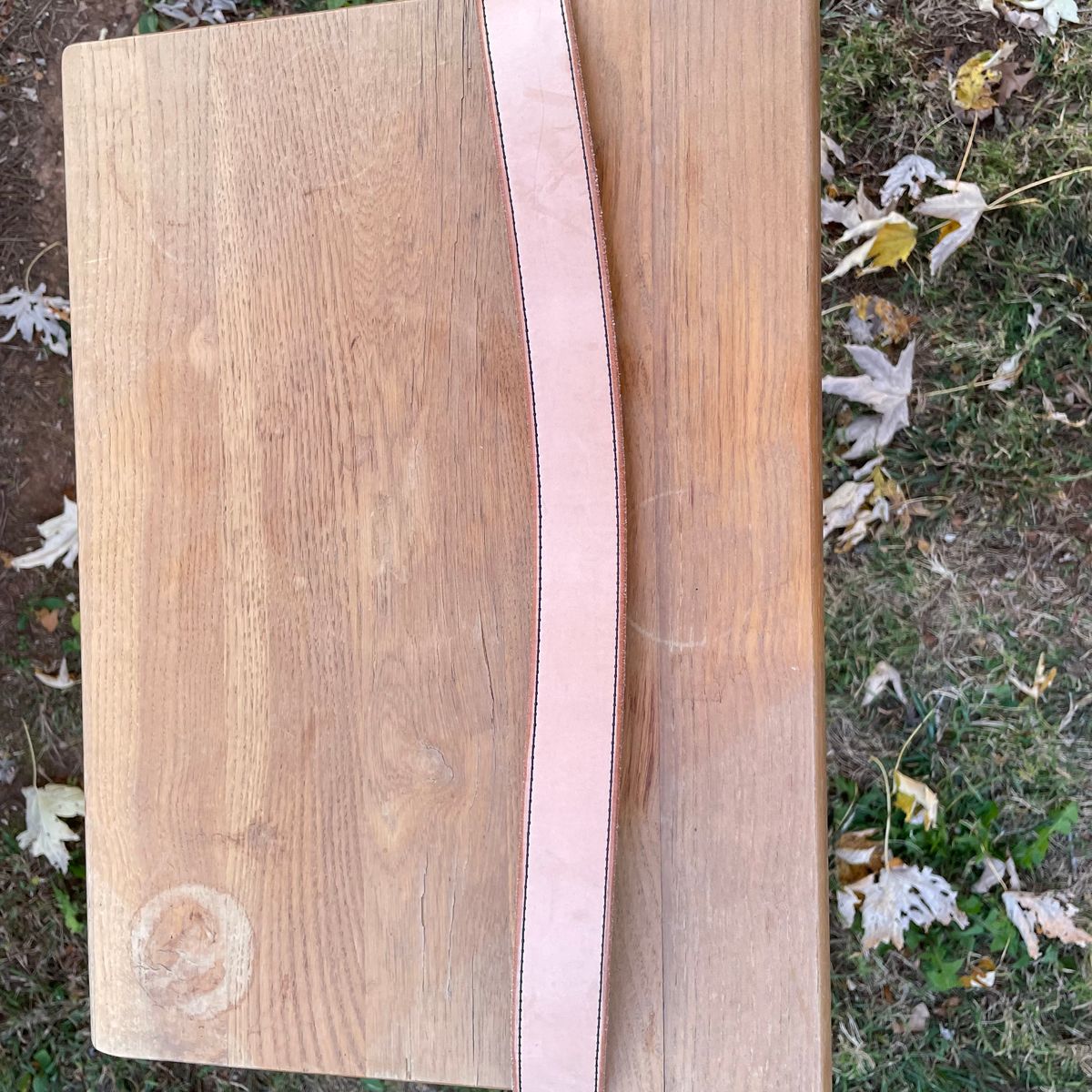 Photo by billpetriejr2 on November 5, 2025 of the Nicks Nicks Wickett & Craig Natural Blackout | Heavy Duty Work Belt in Wickett & Craig Natural Blackout.