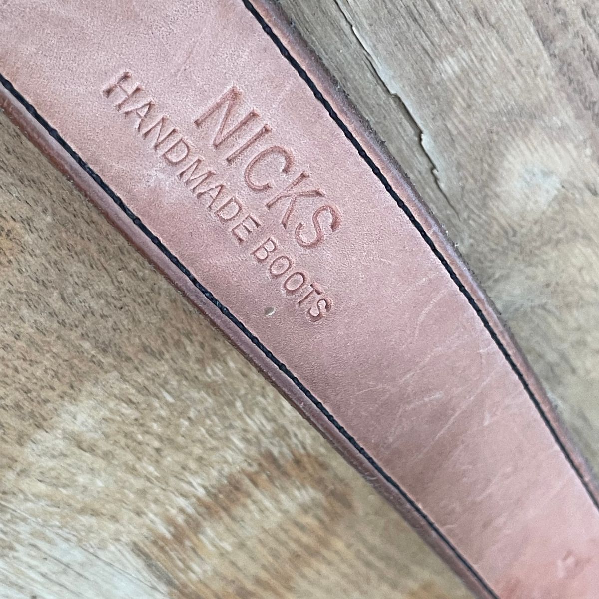 Photo by billpetriejr2 on April 3, 2026 of the Nicks Nicks Wickett & Craig Natural Blackout | Heavy Duty Work Belt in Wickett & Craig Natural Blackout.