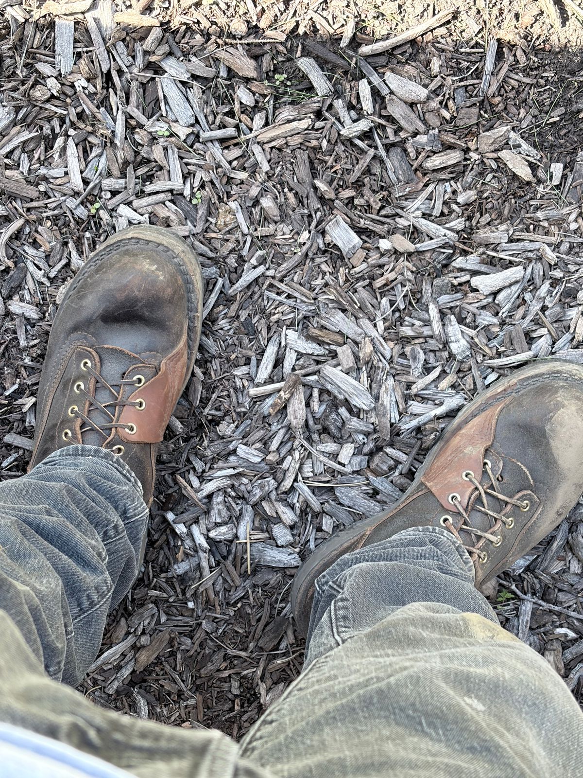 Photo by ReedFan on April 21, 2026 of the Nicks x Rose Anvil ND3 in Horween Brown Waxed Flesh & Seidel 1964 Brown.