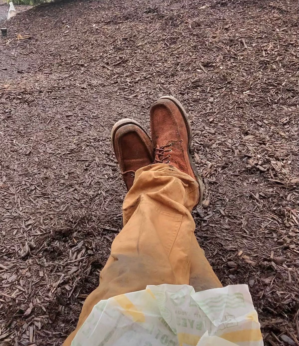 Photo by ReedFan on June 8, 2026 of the Russell Moccasin Co. Og Moc in Timberjack Roughout.