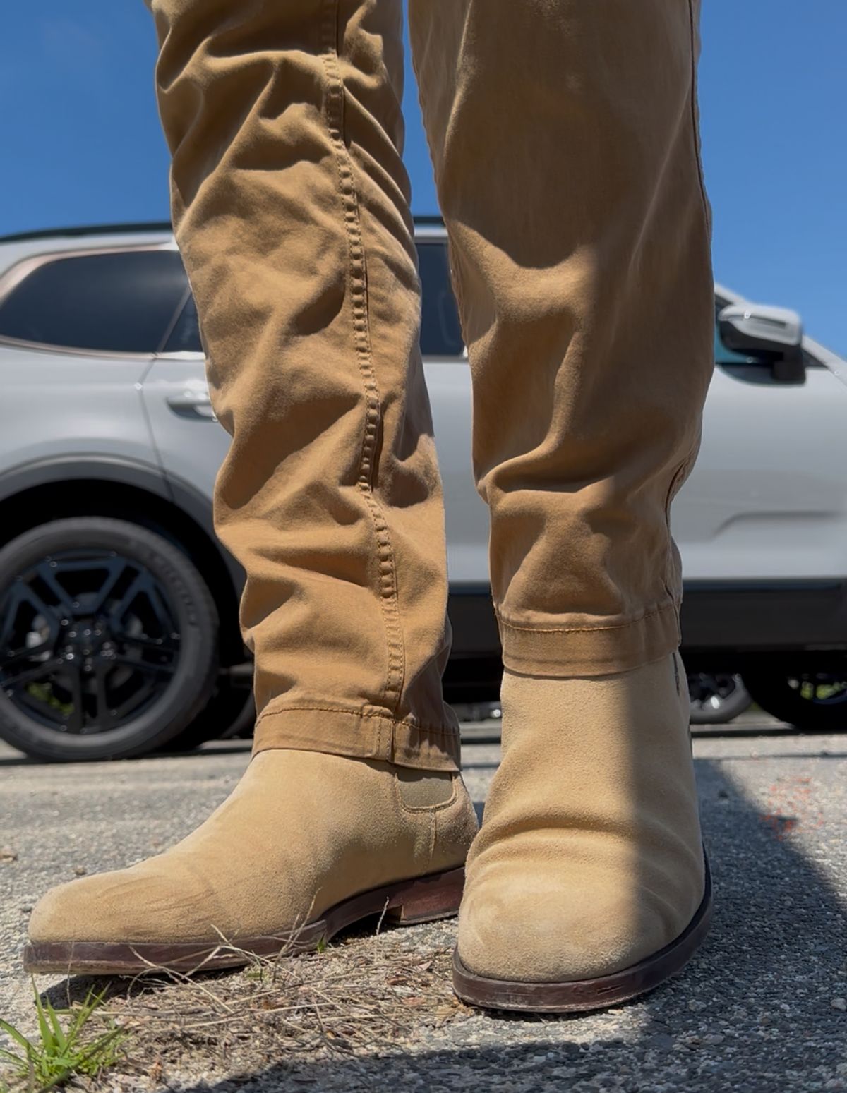 Photo by lacesonthelot on June 3, 2025 of the Koio Trento in Cardamom Suede.